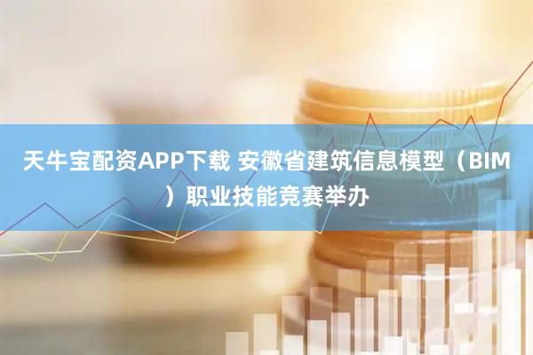 天牛宝配资APP下载 安徽省建筑信息模型（BIM）职业技能竞赛举办