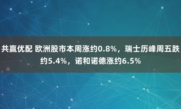 共赢优配 欧洲股市本周涨约0.8%，瑞士历峰周五跌约5.4%，诺和诺德涨约6.5%