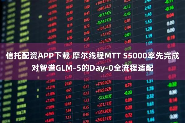 信托配资APP下载 摩尔线程MTT S5000率先完成对智谱GLM-5的Day-0全流程适配