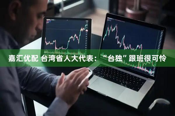 嘉汇优配 台湾省人大代表：“台独”跟班很可怜